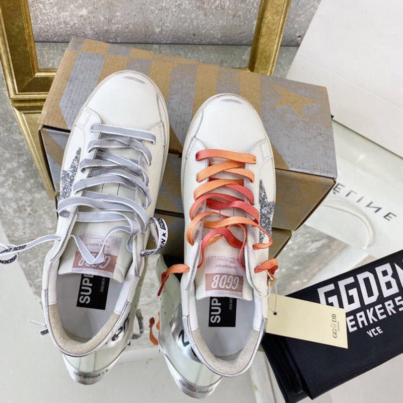 Golden Goose Superstar  Sneaker Orange&Grey