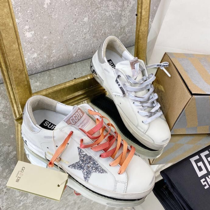 Golden Goose Superstar  Sneaker Orange&Grey