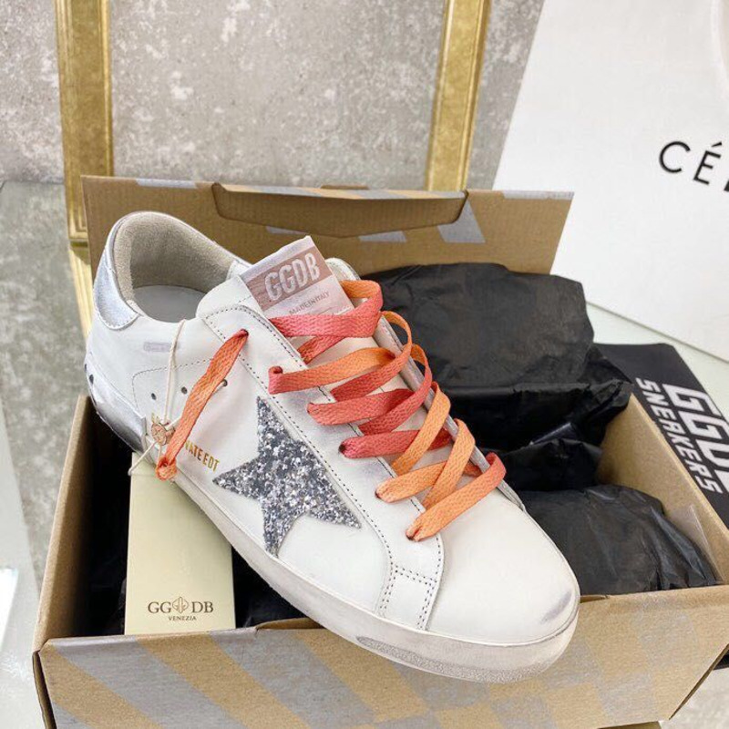 Golden Goose Superstar  Sneaker Orange&Grey