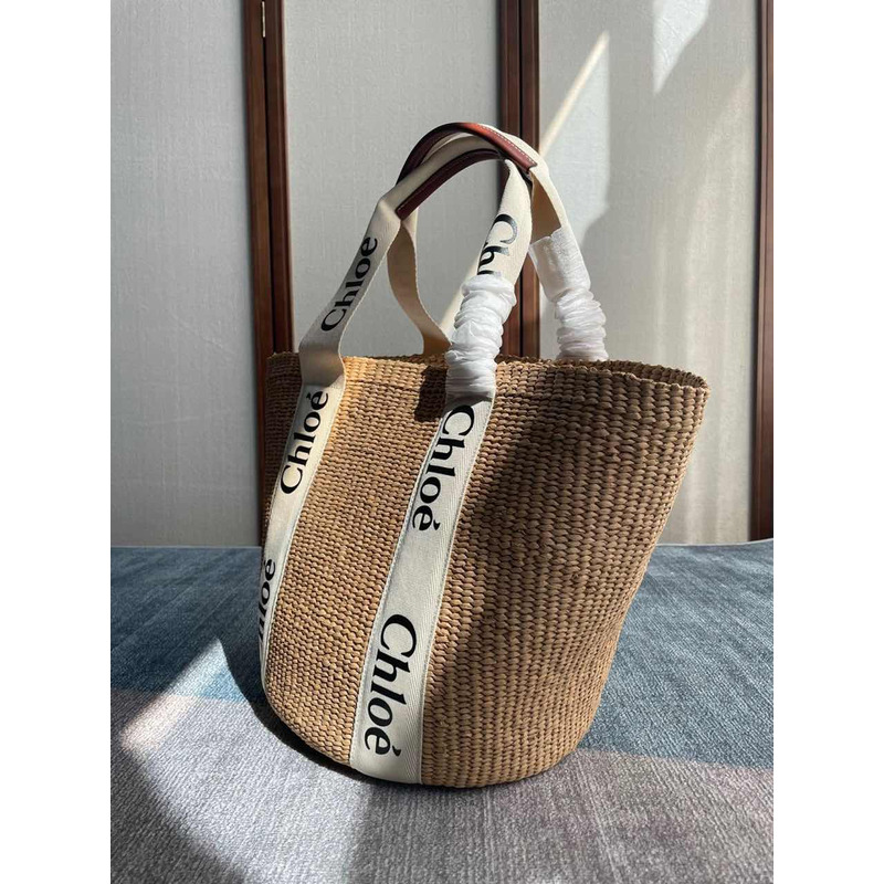 Chloe Large Woody Basket Tote