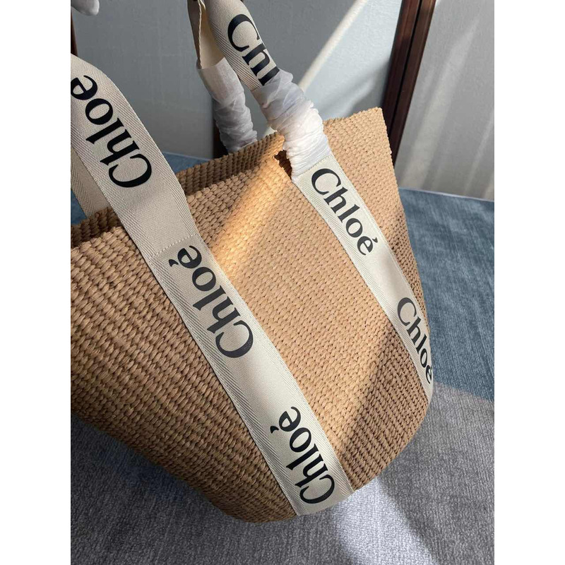 Chloe Large Woody Basket Tote