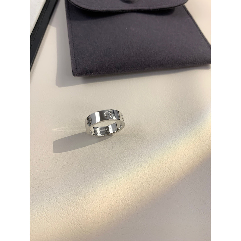 Cartier Love Ring Silver