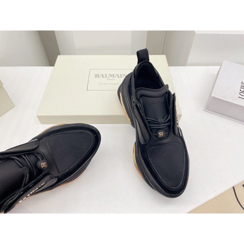 Balmain Black B-Bold Sneakers