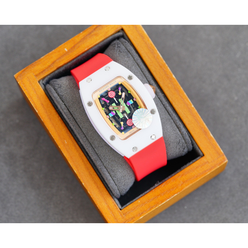 Richard Mille – Red Strap White Case