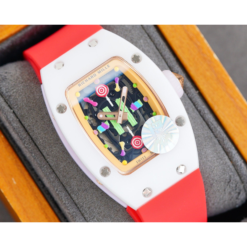 Richard Mille – Red Strap White Case