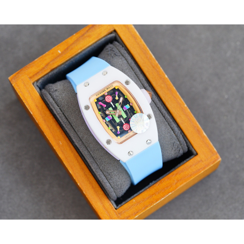 Richard Mille – Blue Strap White Case