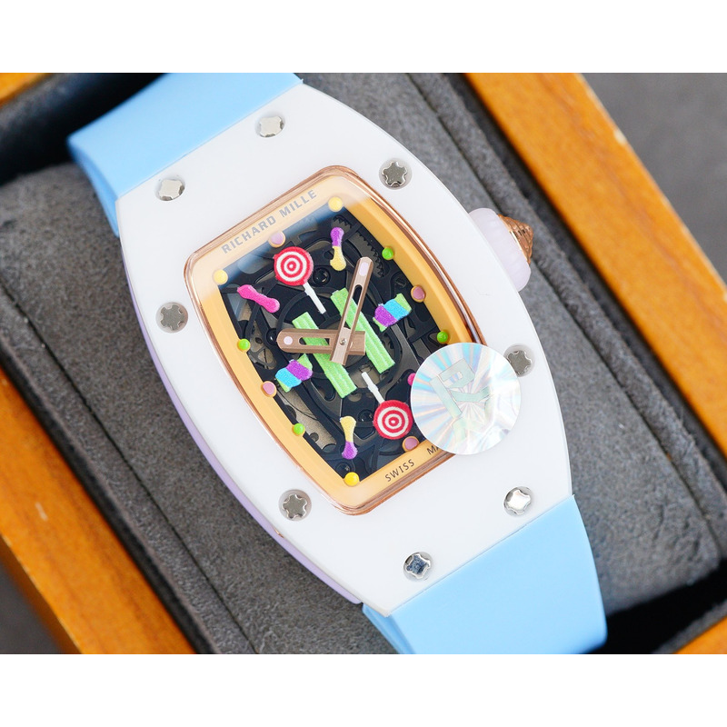 Richard Mille – Blue Strap White Case