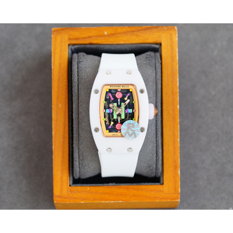 Richard Mille – White Strap White Case