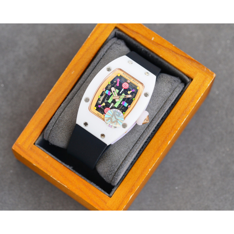 Richard Mille – Black Strap White Case