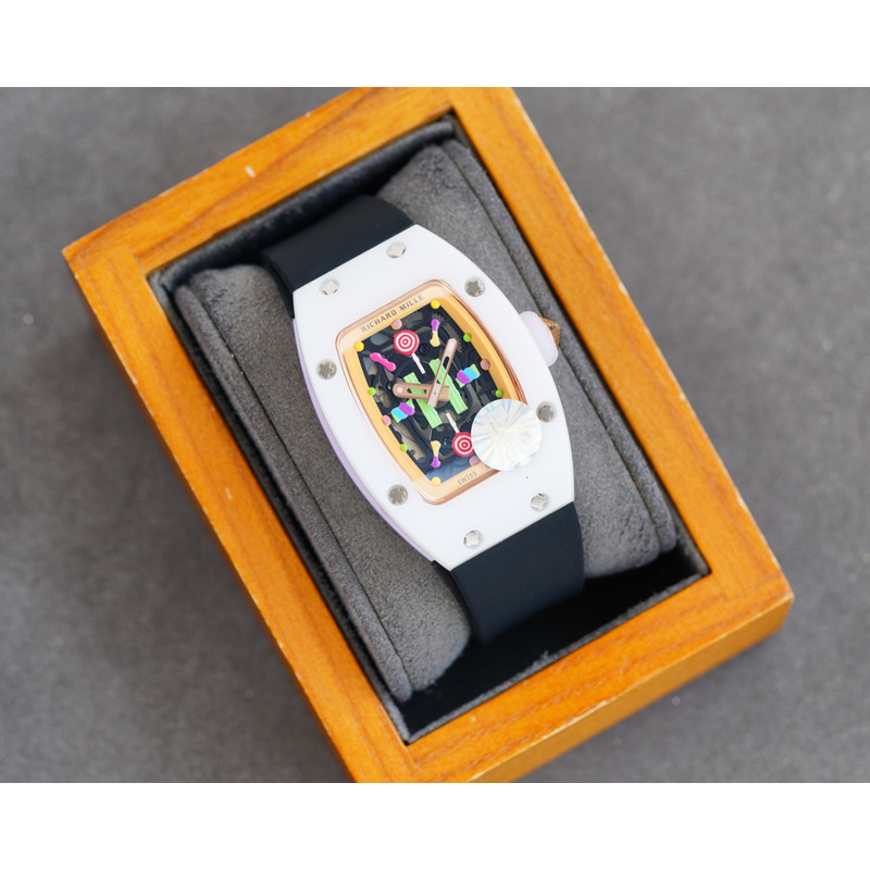 Richard Mille – Black Strap White Case