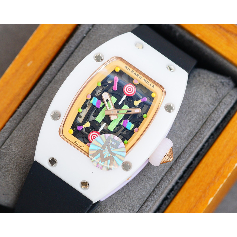 Richard Mille – Black Strap White Case