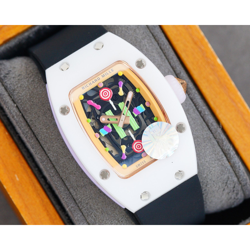 Richard Mille – Black Strap White Case