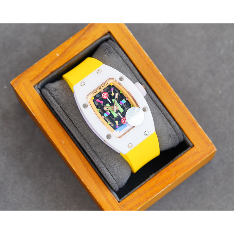 Richard Mille – Yellow Strap White Case