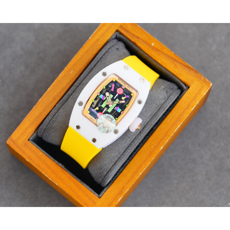 Richard Mille – Yellow Strap White Case