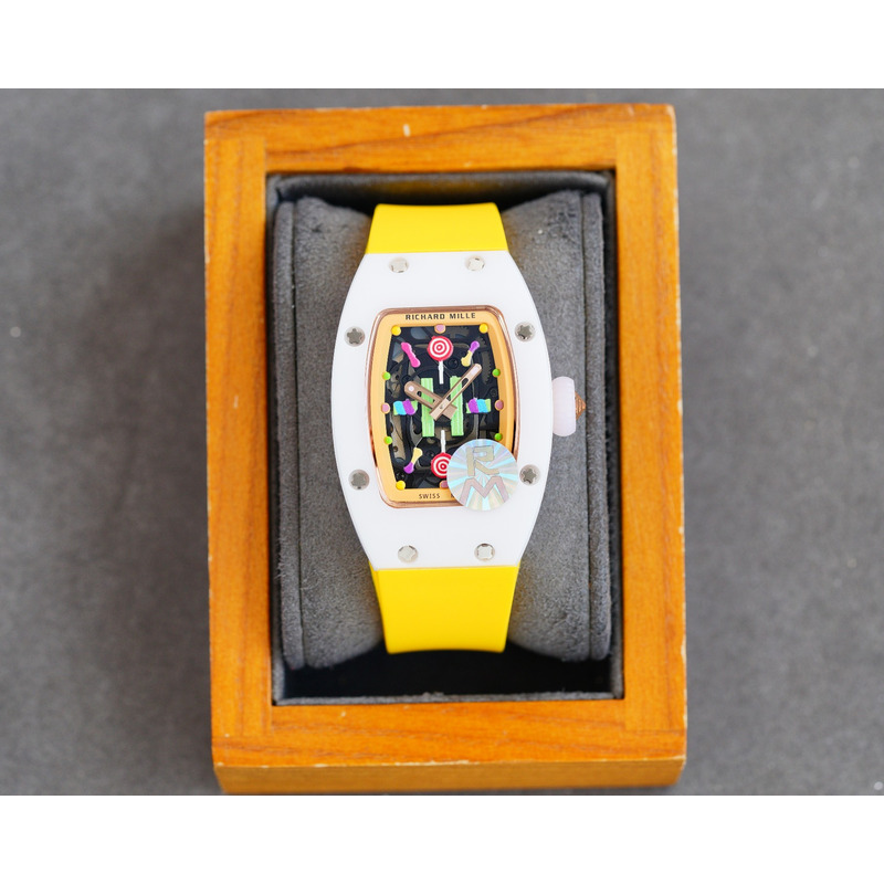 Richard Mille – Yellow Strap White Case