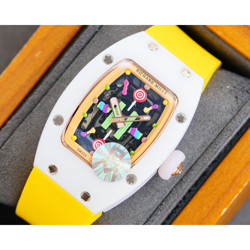 Richard Mille – Yellow Strap White Case