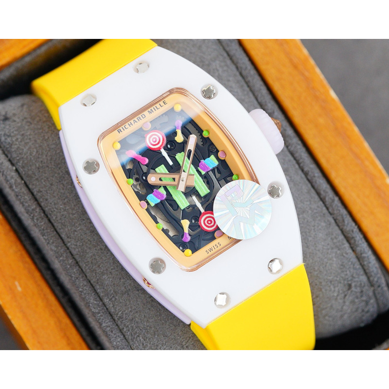 Richard Mille – Yellow Strap White Case