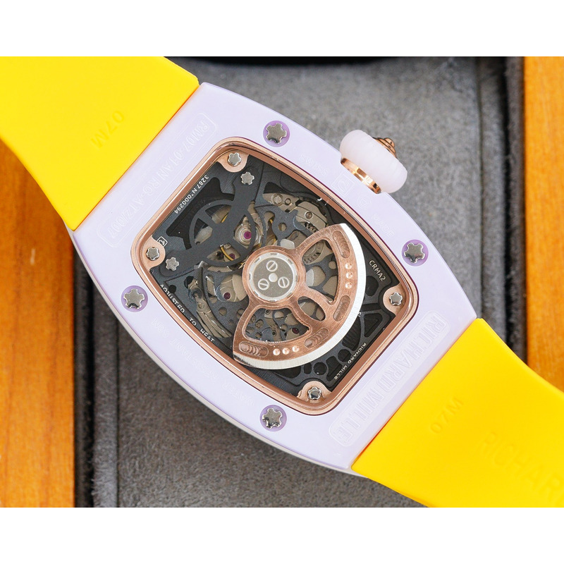 Richard Mille – Yellow Strap White Case