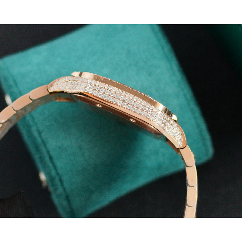 Cartier Santos De Cartier Diamonds Watches