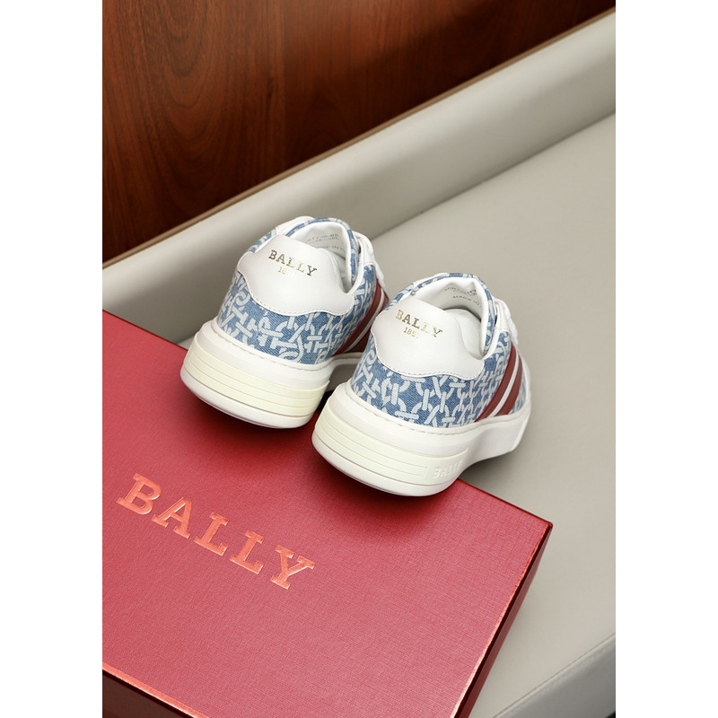 Bally Wiky low-top Sneaker White & Red