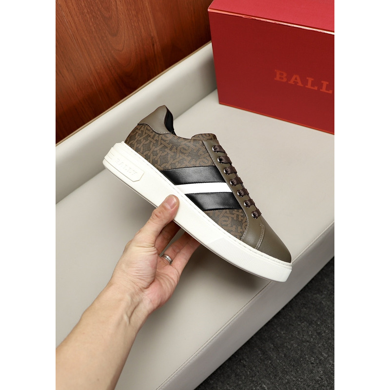 Bally Wiky low-top Sneaker Olive & Black