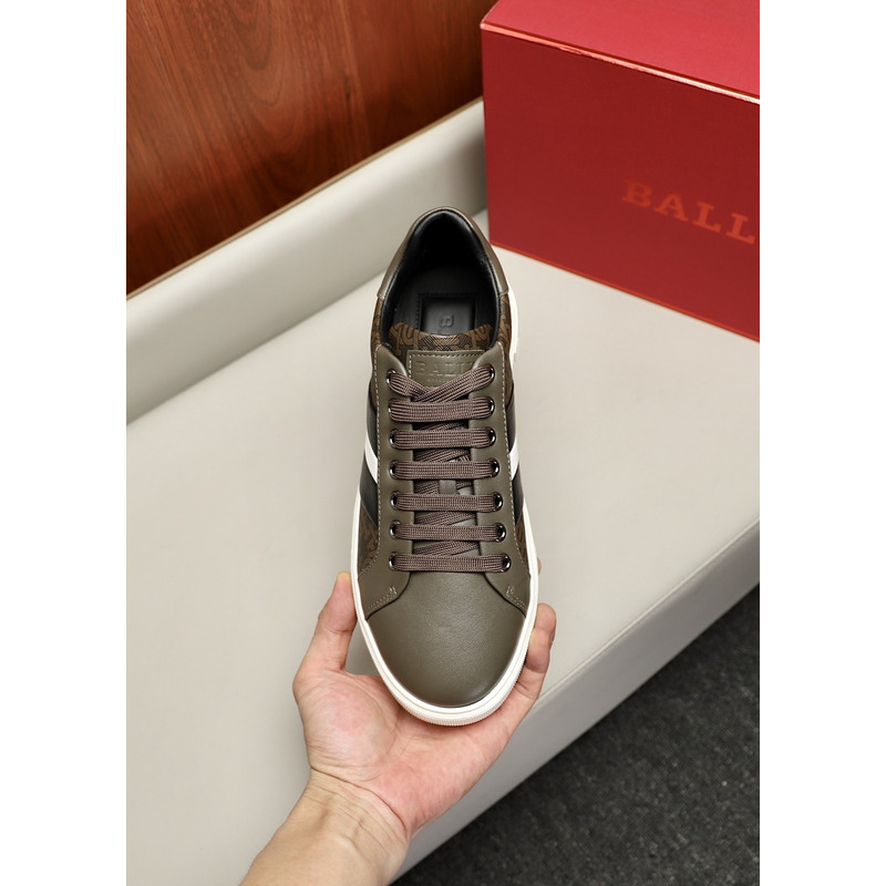 Bally Wiky low-top Sneaker Olive & Black