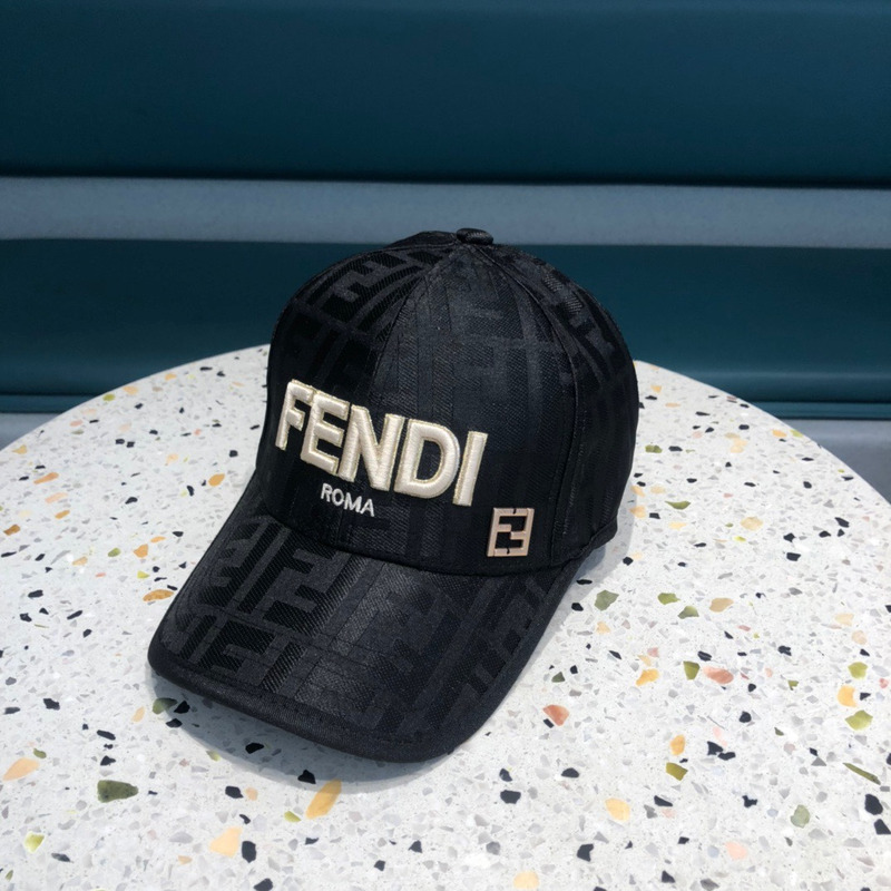 F**di hat korean embroidery letter wild baseball cap street fashion