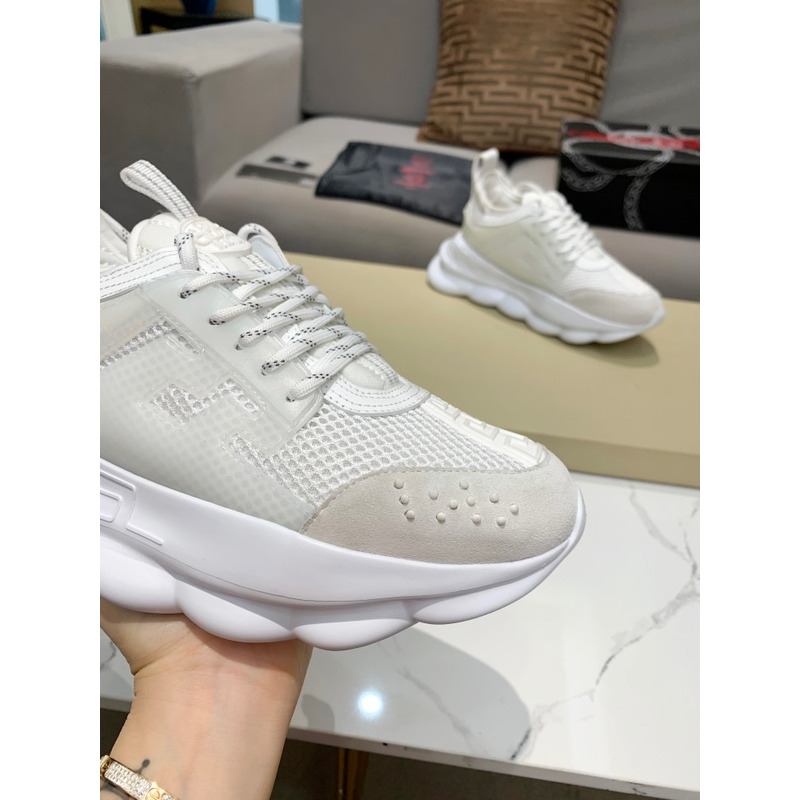 Versace Chain Reaction Sneakers White