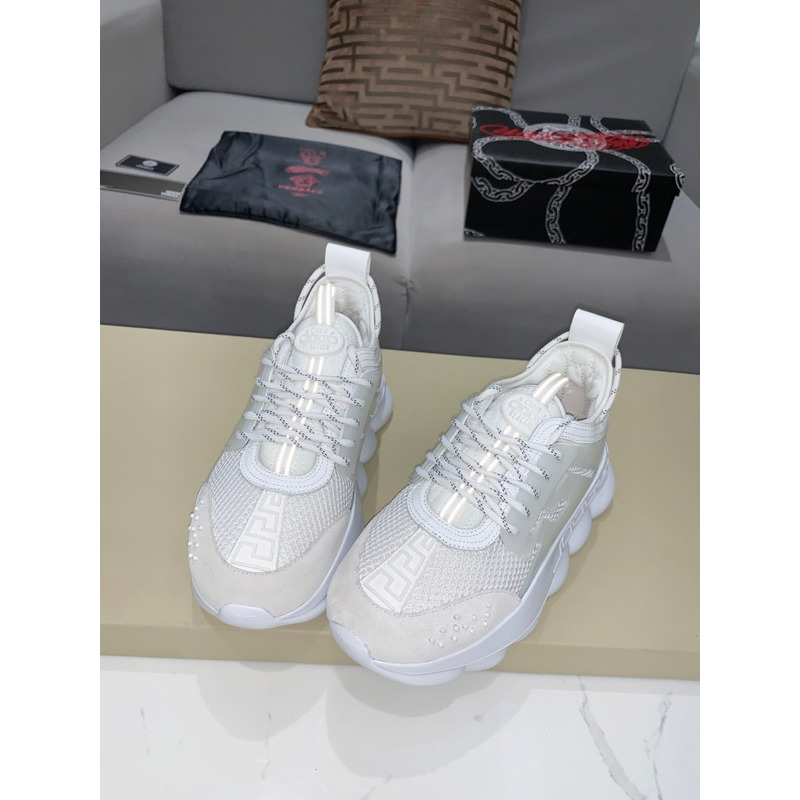 Versace Chain Reaction Sneakers White