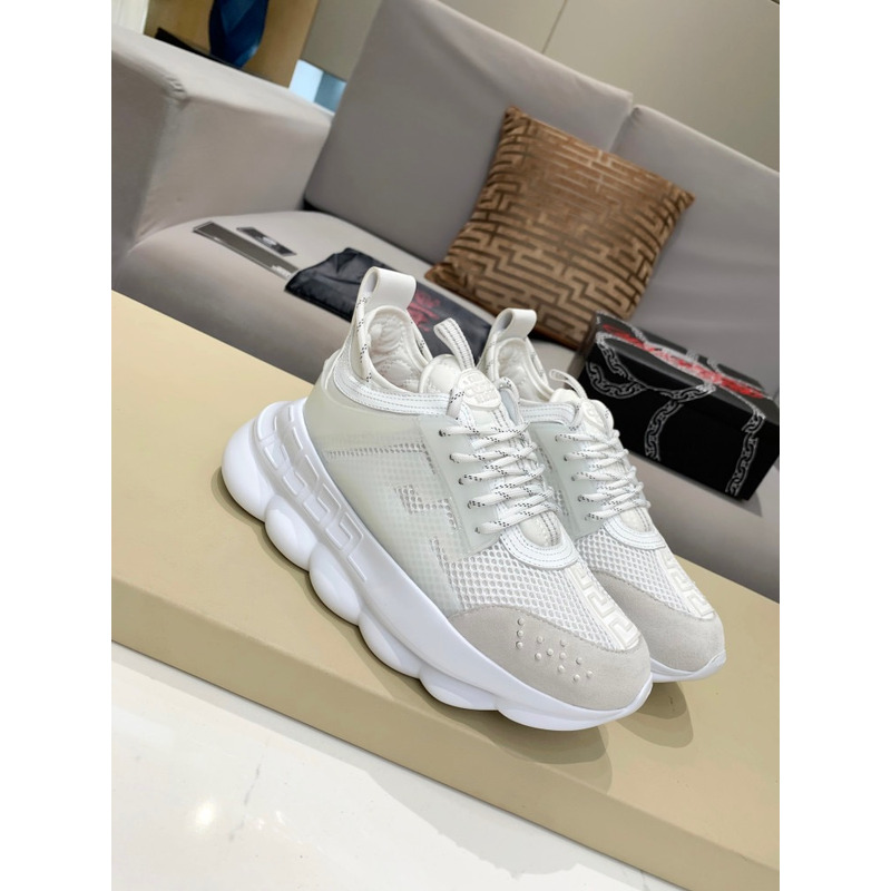 Versace Chain Reaction Sneakers White