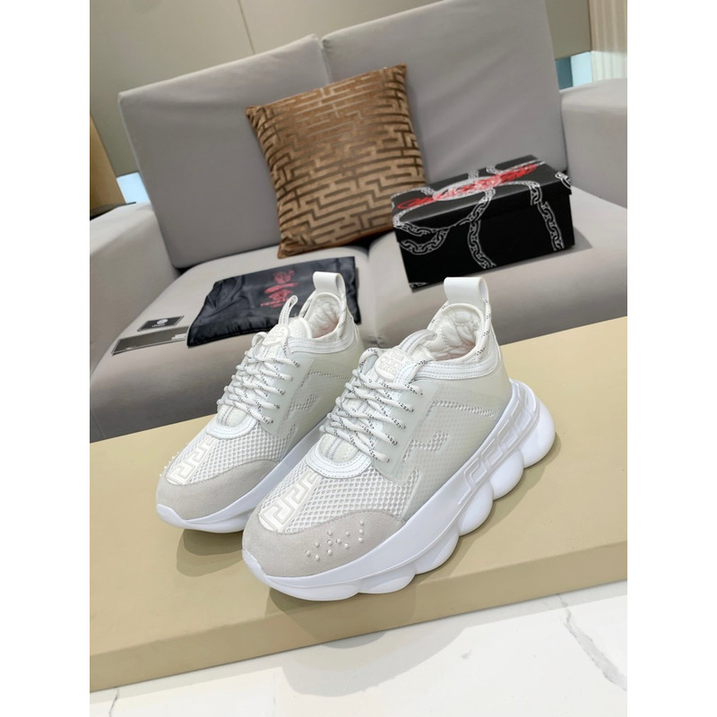 Versace Chain Reaction Sneakers White