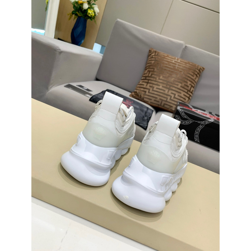 Versace Chain Reaction Sneakers White