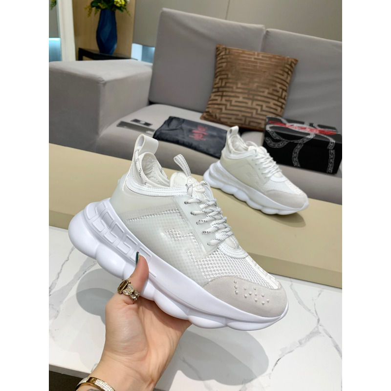 Versace Chain Reaction Sneakers White