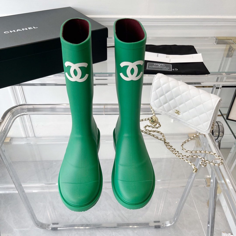 Ch*el wellington boots green