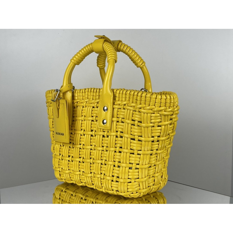 Ba*len*cia*ga xs bistro tote bag yellow