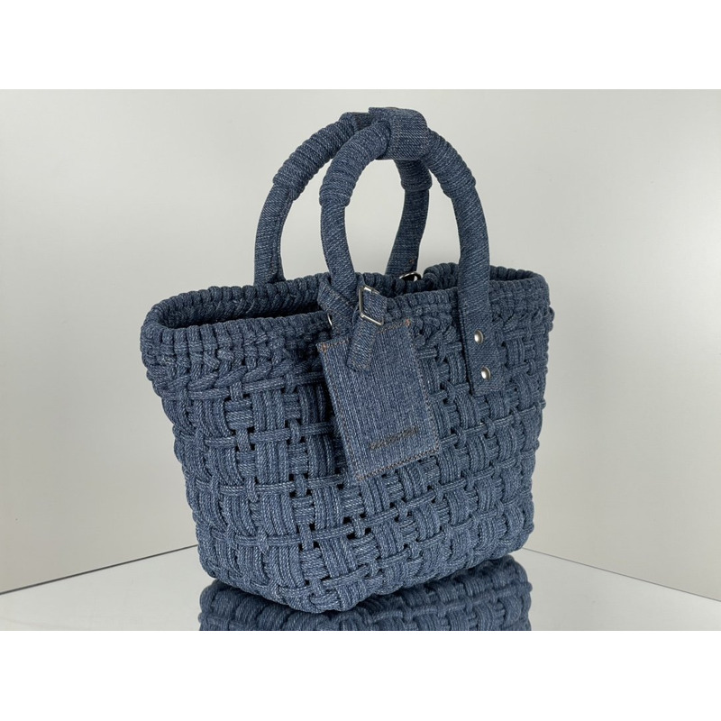 Ba*len*cia*ga bistro tote bag blue