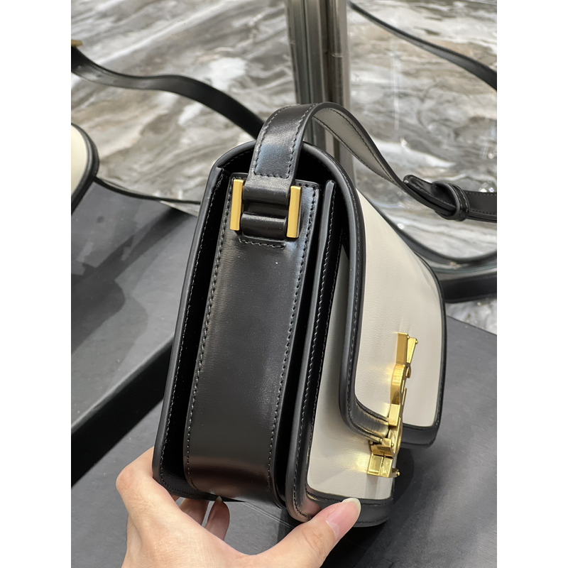 Saint Laurent Solferino logo Shoulder Bag Black