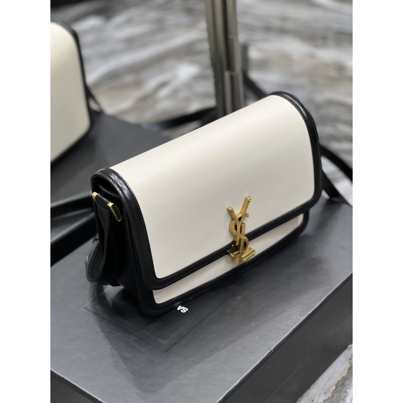 Saint Laurent Solferino logo Shoulder Bag Black