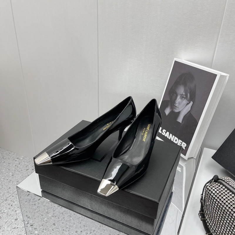 Saint Laurent Patent Leather Stiletto Pumps