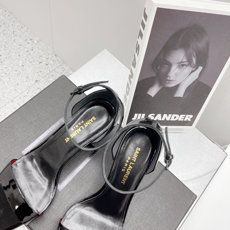 Saint Laurent Square Toe Sandals