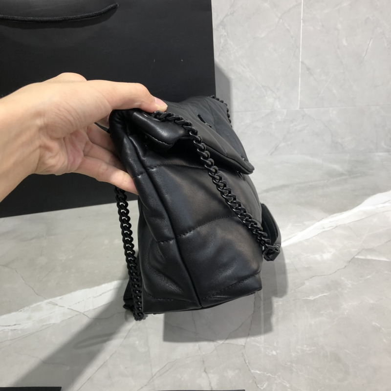 Saint Laurent Loulou Shoulder Bag All Black