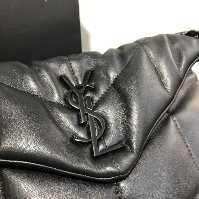 Saint Laurent Loulou Shoulder Bag All Black