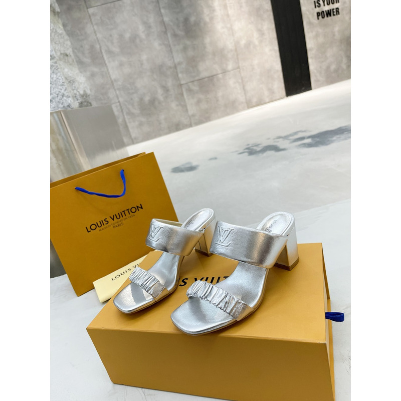 l**is V*t*n open toe mules silver