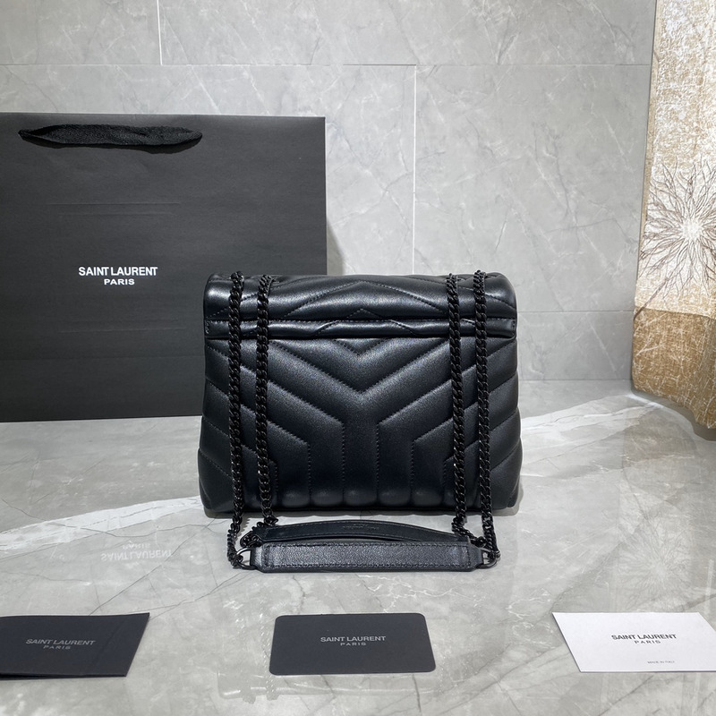 Saint Laurent  Toy LouLou Shoulder Bag in Black