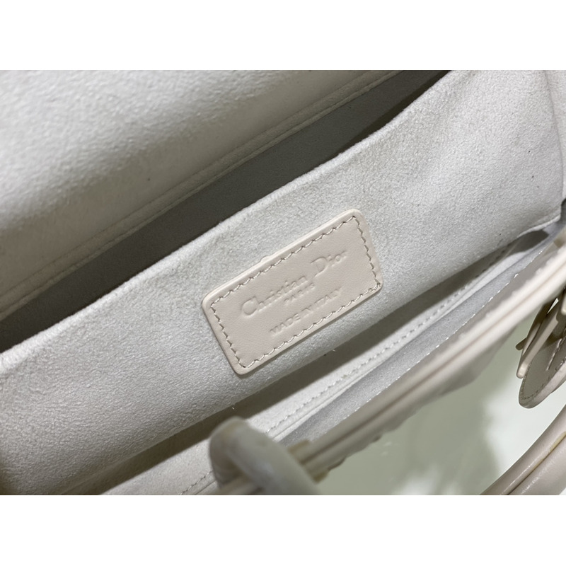 D*or lady d-joy handbag white