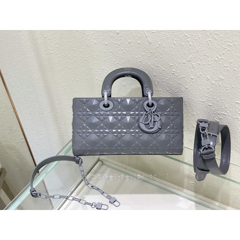 D*or lady d-joy handbag grey