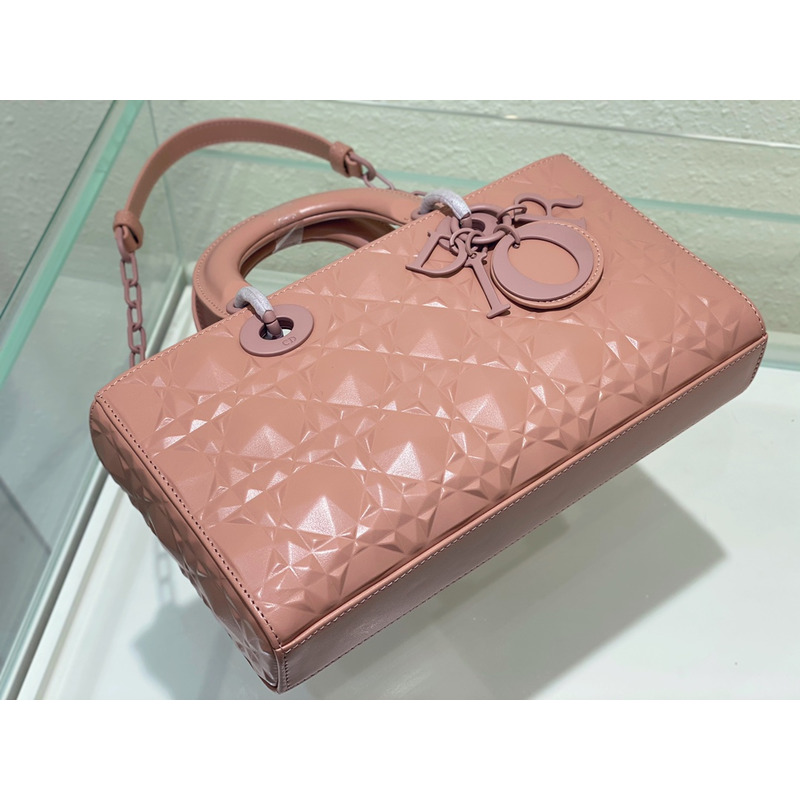 D*or lady d-joy handbag pink