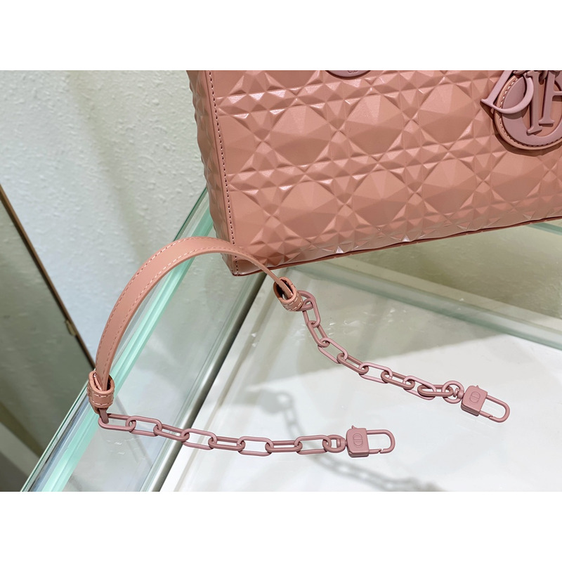 D*or lady d-joy handbag pink