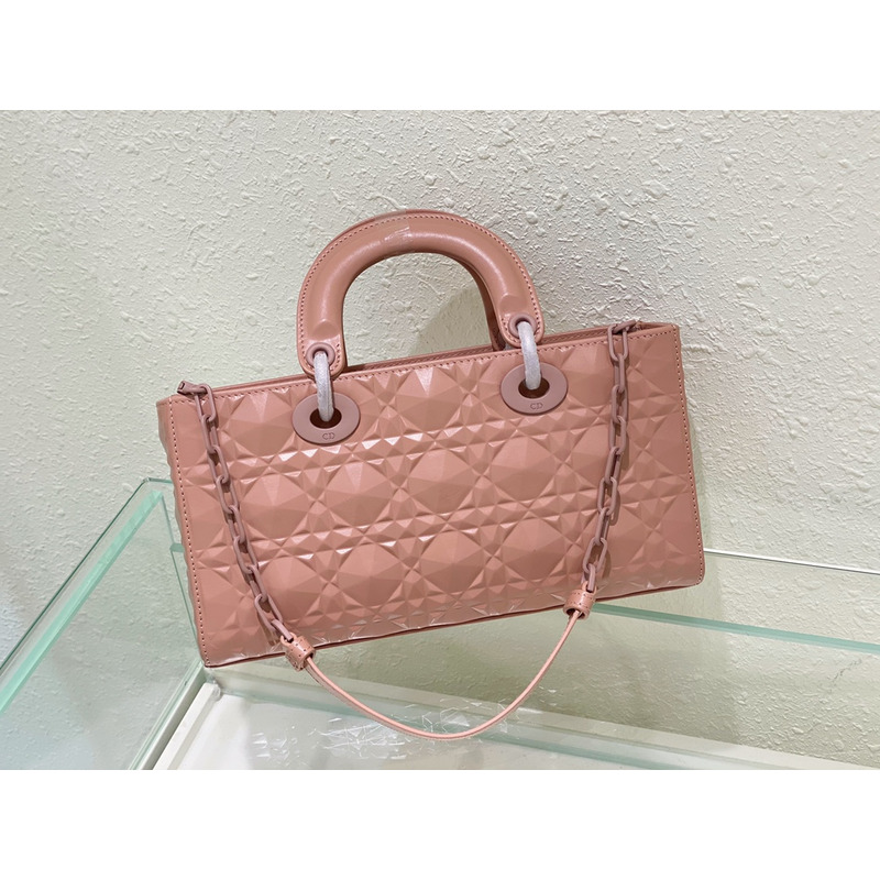 D*or lady d-joy handbag pink