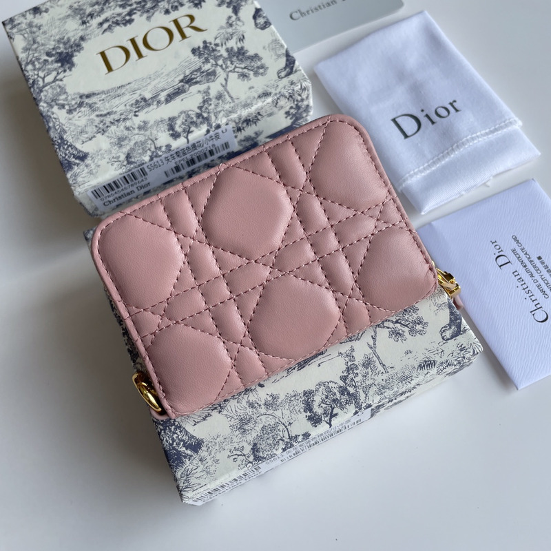 D*or caro removable card holder pink